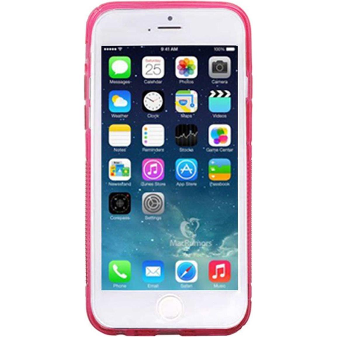 Thumbnail - König Design Handyhülle TPU Case für Handy Apple iPhone 6 (4,7 Zoll) pink (Apple iPhone 6), Smartphone Hülle, Rosa