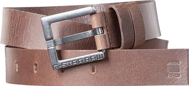 Actual product image G-Star Duko Belt Dark Brown/Black Metal (80)