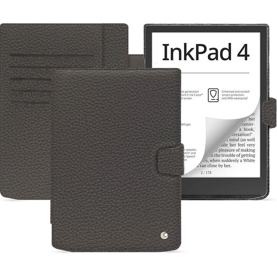 Thumbnail - Noreve Lederschutzhülle PocketBook InkPad 4 (Pocketbook InkPad 4), eReader Zubehör, Grau
