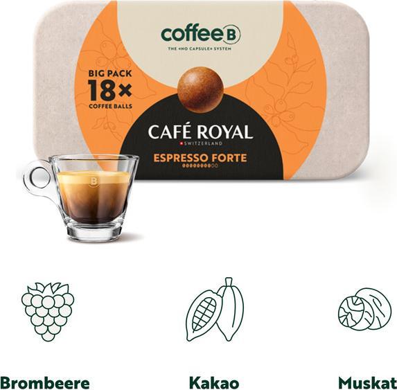 Immagine prodotto CoffeeB Espresso Forte (18 x Porta.)