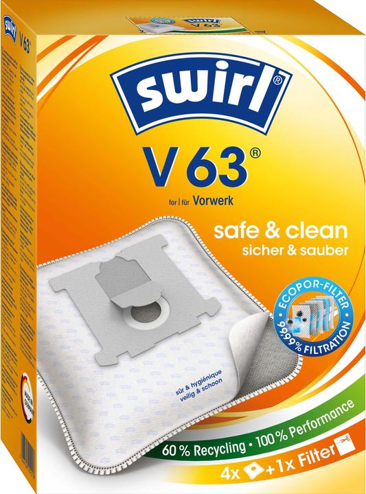 Produktbild Swirl Staubbeutel V63 (4x)