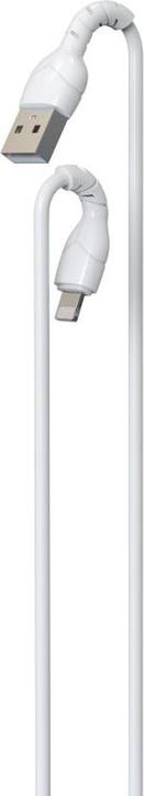 Actual product image Devia cable Kintone USB - Lightning 1,0 m 2,1A white (1 m, 10 W)