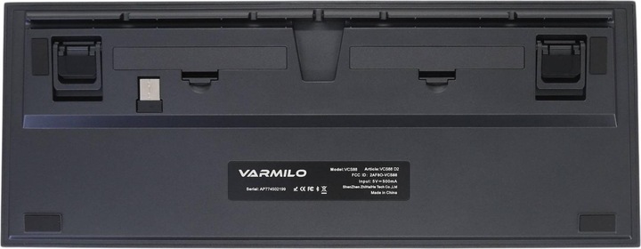 Actual product image Varmilo Cliff Moonlight VCS88 (CH, Wireless, Cable)