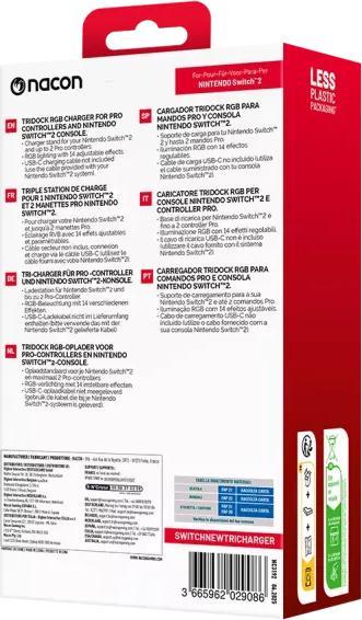 Immagine prodotto Nacon Gaming Tri Charging Station (Switch 2)