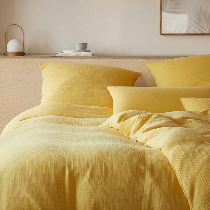 Image du produit Elegante Musselin Bettwäsche Smooth (Set de linge de lit, 155x220 cm + 80x80 cm)