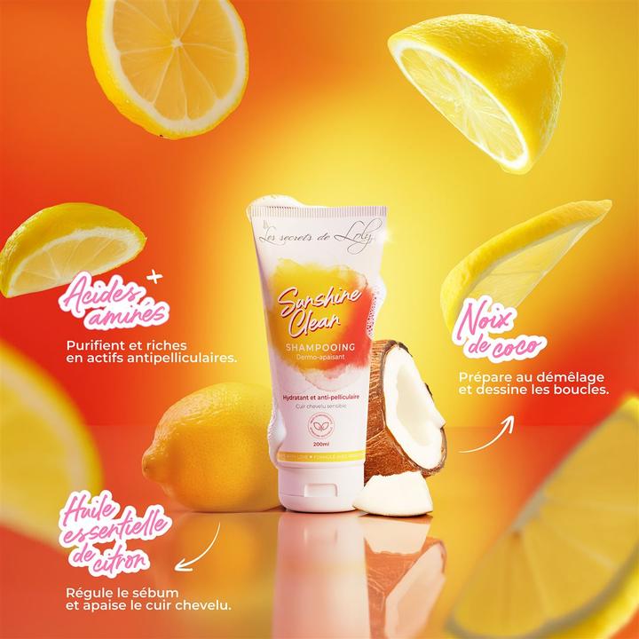 Immagine prodotto Les Secrets de Loly Sunshine Clean (200 ml, Shampoo liquido)