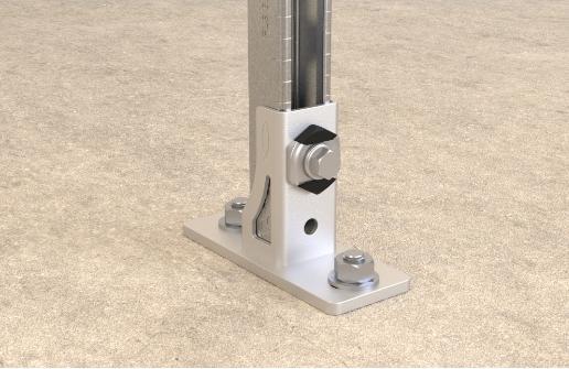 Actual product image Fischer FIS 538665 Saddle flange SF Clix 31 pre-assembled