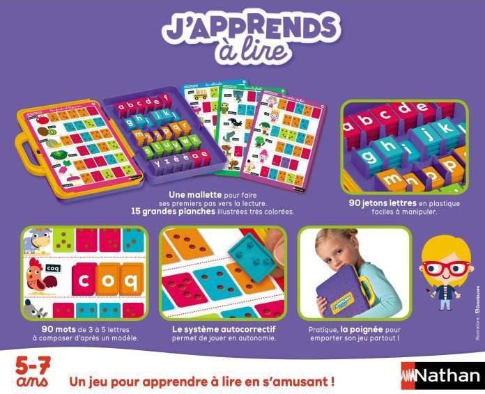 Actual product image Nathan J'apprends A lire (French)