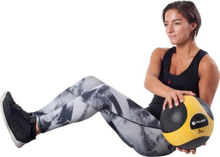 Actual product image Pure2improve Medicine Ball (5 kg, 200 mm)