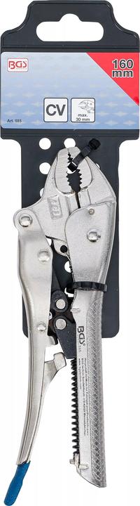 Actual product image BGS Automatic Locking Grip Pliers 160 mm (160 mm)