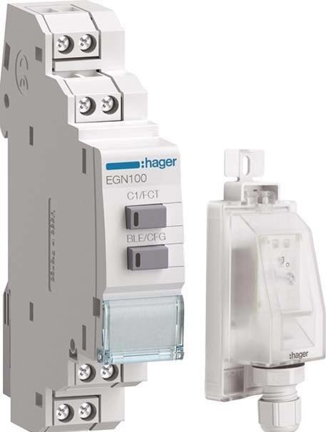 Immagine prodotto Hager Timer a 1 canale con sensore montato in superficie Digitale