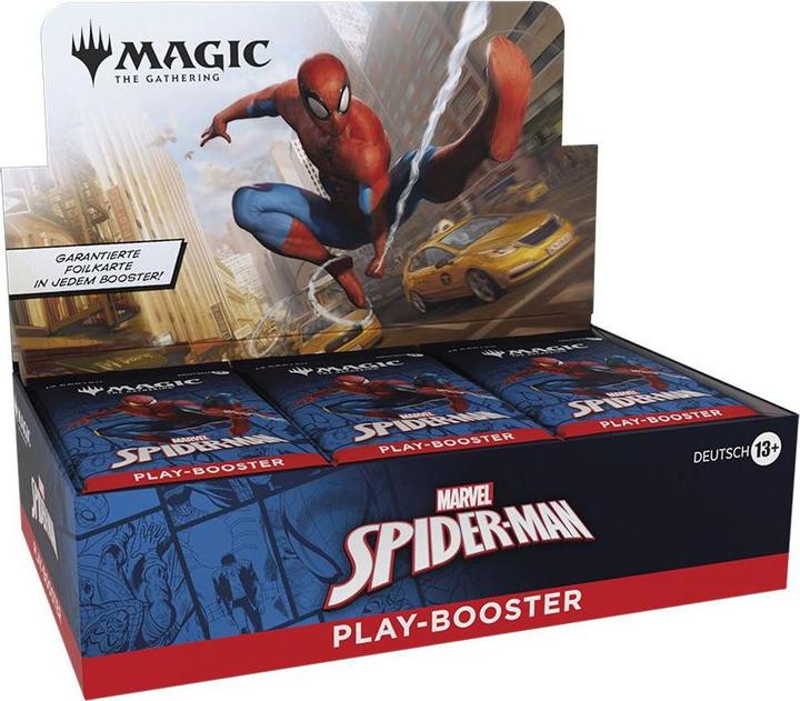 Actual product image Magic the Gathering MTG - Marvel's Spider-Man Play Booster Display (30 Packs) - DE (German, Booster display)