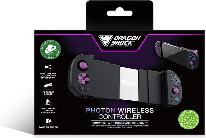 Produktbild Nuance Dragon Photon Wireless Controller Schwarz für Nintendo (Android, iOS, PC)