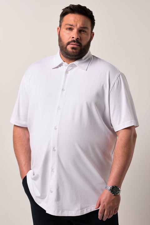 Immagine prodotto Men+ Business-Jerseyhemd FLEXLASTIC®, Halbarm, Kentkragen, Modern Fit (4XL)