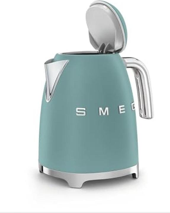 Actual product image Smeg KLF03EGMEU Kettle Emerald Green, 50s Style Aesthetics (1.70 l)