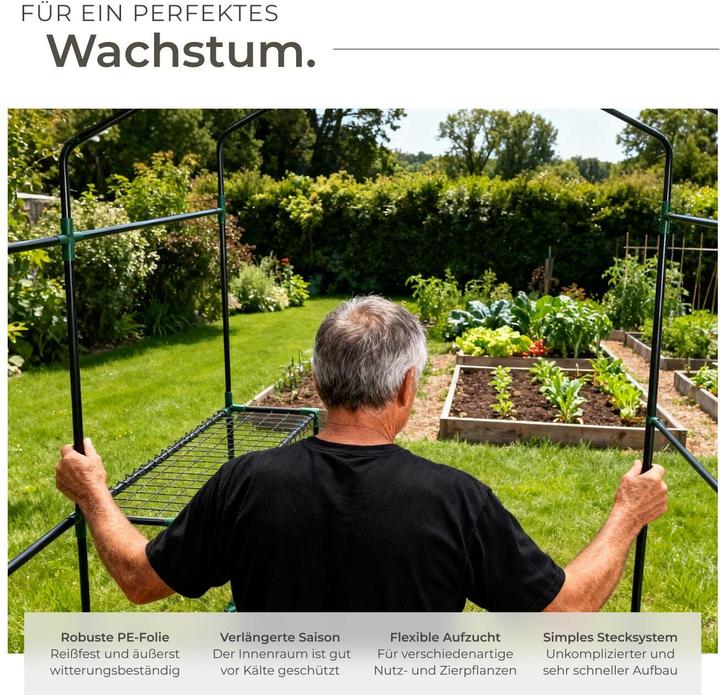 Actual product image tectake Greenhouse