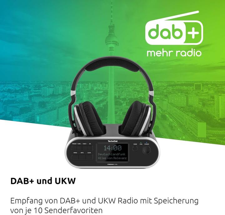 Produktbild TechniSat Stereoman2dab+ (DAB+, FM)
