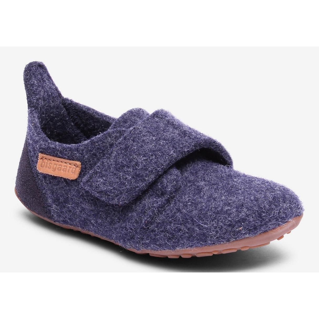 Bisgaard, Herren, Hausschuhe, Kid's Casual Wool, Blau, (32)