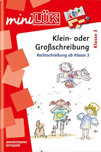 Produktbild miniLÜK. Klein- oder Grossschreibung: Rechtschreibung ab Klasse 3 (Deutsch, Christiane Wagner, Heiko Judith, 2014)