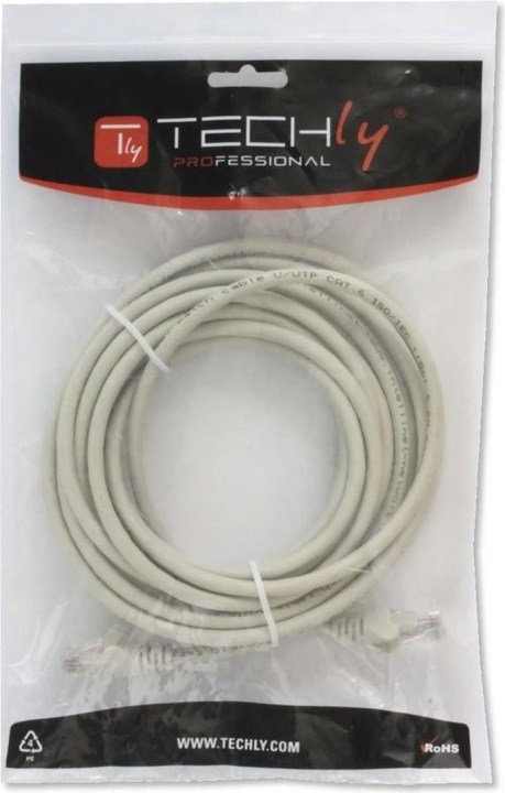 Actual product image Techly ICOC CCA5U-100T (U/UTP, CAT5e, 10 m)