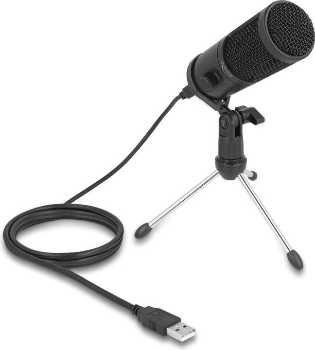 Actual product image Delock Condenser Microphone USB with Stand
