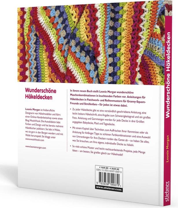 Produktbild Wunderschöne Häkeldecken (Deutsch, Leonie Morgan, 2020)