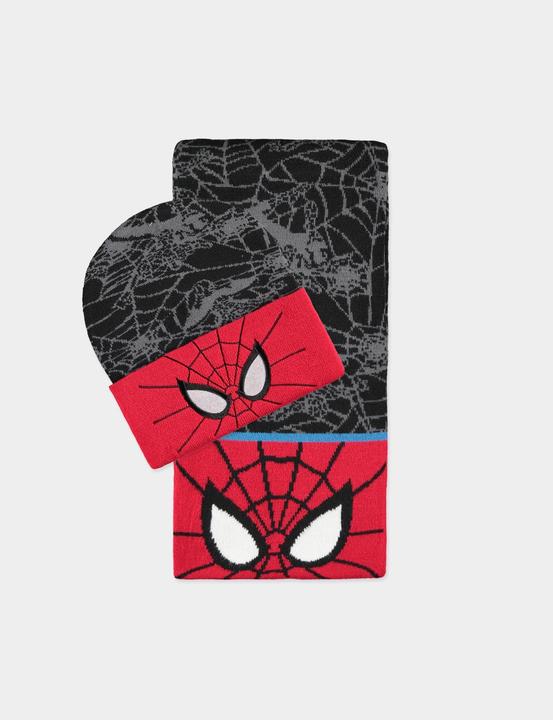 Image du produit Spider-Man Classic Set cadeau (bonnet & écharpe) (Taille unique)
