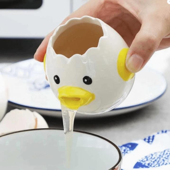 Actual product image Homerely Ceramic egg yolk and egg white separator