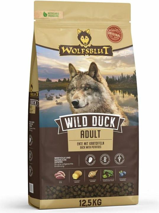 Wolfsblut Canard sauvage (Adulte, 1 pcs, 12500 g)