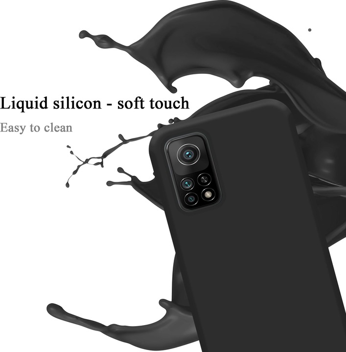 Actual product image Cadorabo TPU Liquid Silicone Case Cover (Mi 10T Pro, Mi 10T)