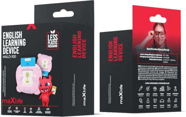 Produktbild Maxlife Englisch-Lerngerät MXLD-100 rosa (Englisch)