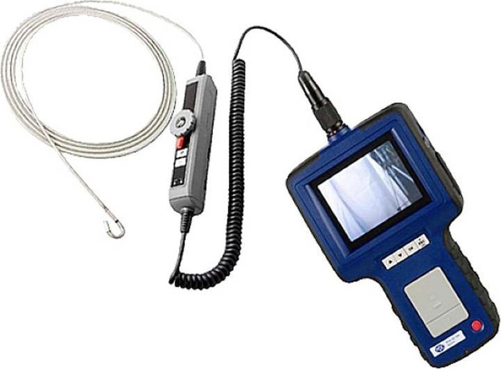Testa a 2 vie 1 x scheda di memoria SD da 8 GB 1 x cavo USB 1 x custodia 1 x caricabatterie 1 x istruzioni per l'uso, 1 x telecamera endoscopica PCE-VE 355N3