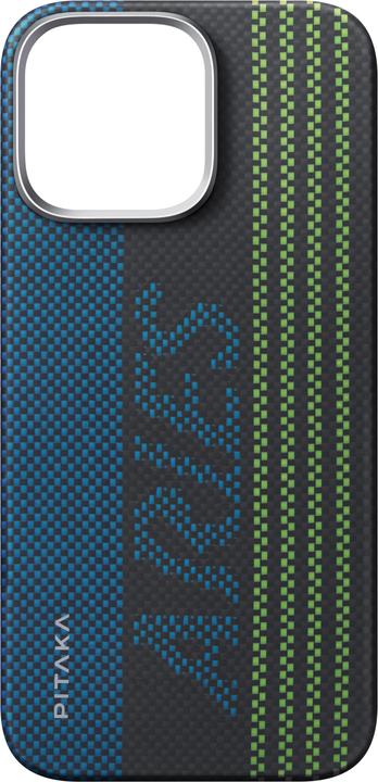Produktbild Pitaka x Aries Tactile Woven Schutzhülle für Apple iPhone 16 Pro Kreditkarte (Apple iPhone 16 Pro)