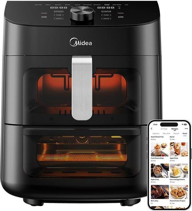 Actual product image Midea Hot Air Deep Fryer