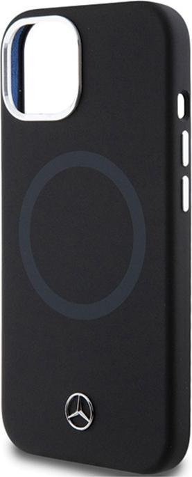 Immagine prodotto Mercedes MEHMP15S23SCMK Custodia rigida per iPhone 15 6.1" in silicone Bicolore MagSafe (Apple iPhone 13, Apple iPhone 14, Apple iPhone 15)