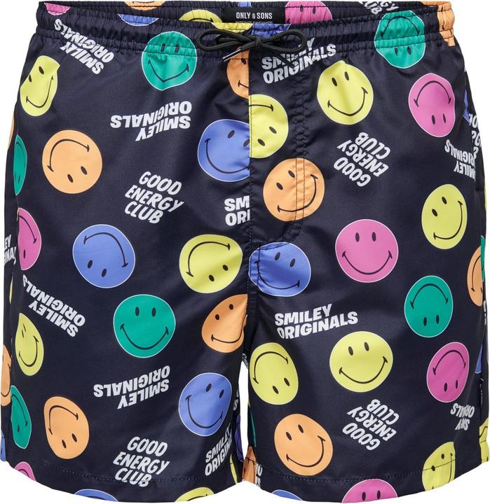 Actual product image Only & Sons Onsted Life Swim Short Smiley Aop 5440 (XXL)