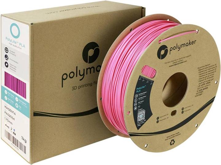 Immagine prodotto Polymaker PolyLite PLA (PLA, 1.75 mm, 1000 g, Viola)