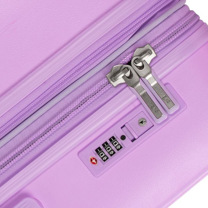 Actual product image Heys Pastel 3pc Set Suitcases - Lavender (219 l)