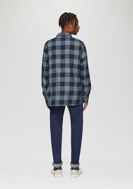 Produktbild S.Oliver Hemd Regular Fit: Kariertes Hemd mit Brusttasche (L)