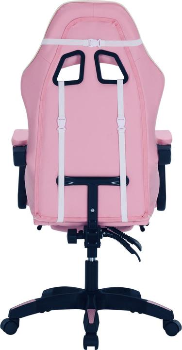 Produktbild HTI-Living Gaming Stuhl Krit Eco Pink-Weiss