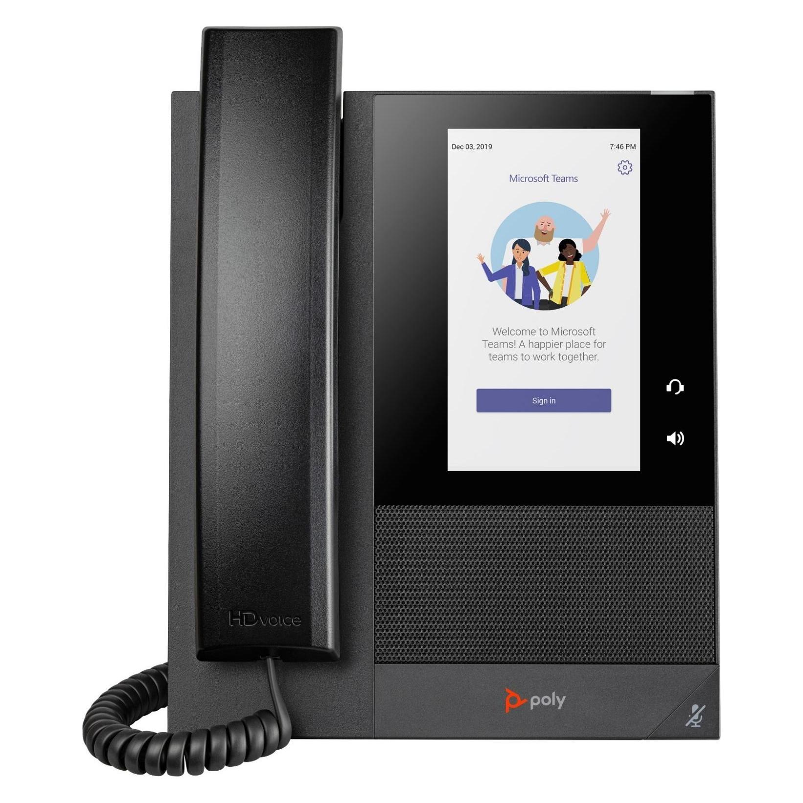 HP Poly CCX 400 IP-Telefon, Telefon, Schwarz