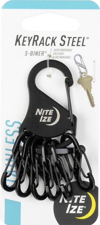 Actual product image Nite Ize KeyRack Steel