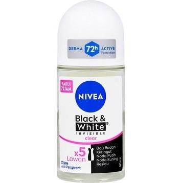 NIVEA, Deodorants, Deodorant Rollon 50ml Women Black & White Original (Rol op, 50 ml)