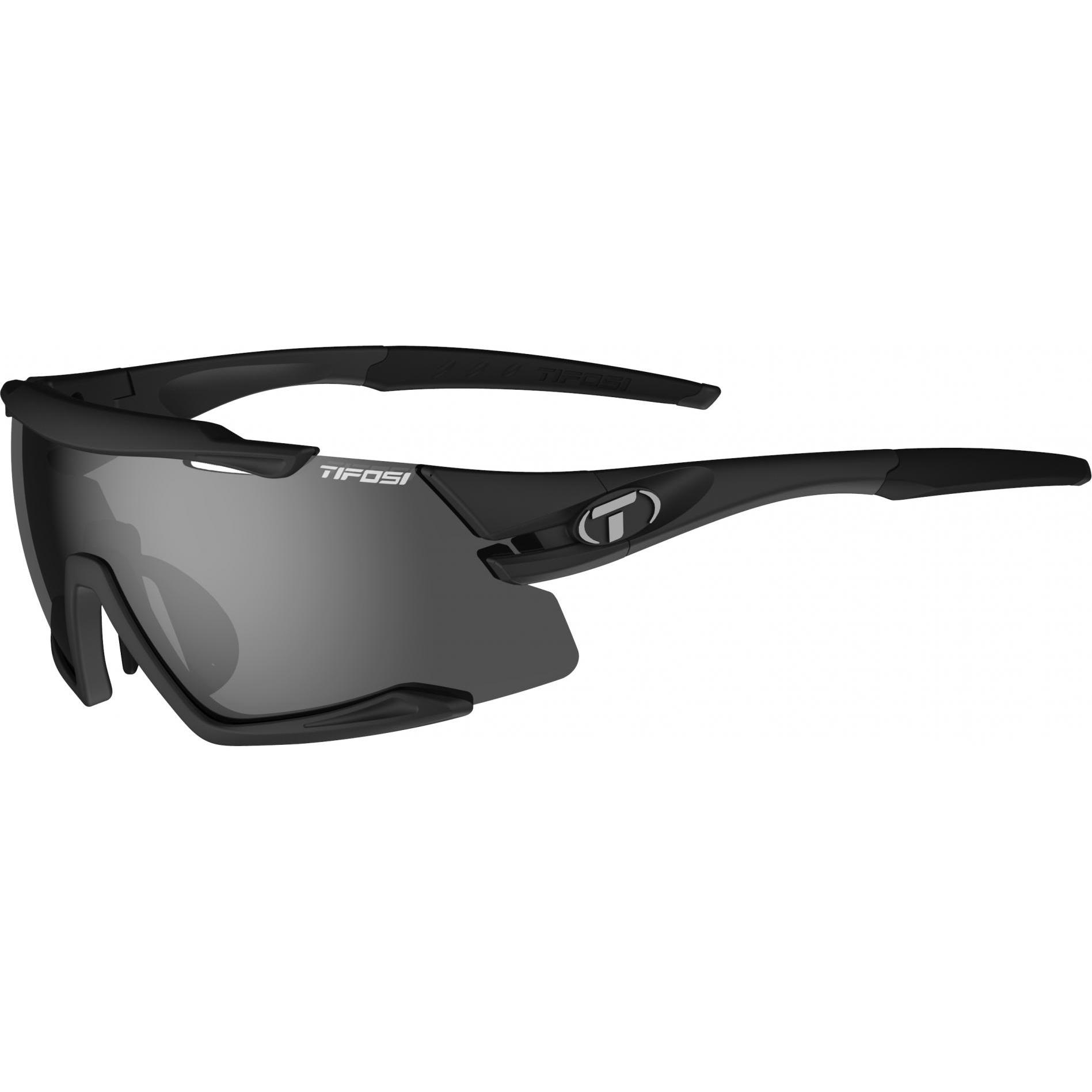 Tifosi, Sonnenbrille, Aethon Mattschwarz / 3 Linsen austauschbar