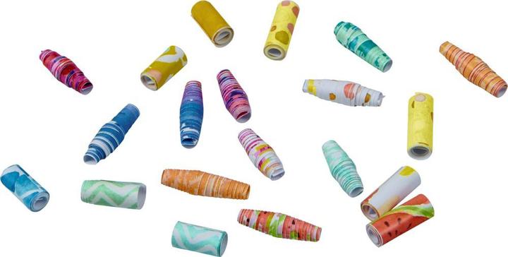 Produktbild Perlenset Papierperlen zum Selbermachen