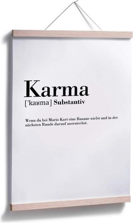 Image du produit Trenddeko Grammaire Karma (30 x 40 cm)