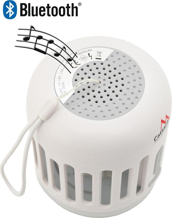 Actual product image Cattara MUSIC CAGE Rechargeable Bluetooth Flashlight + UV Insect Catcher