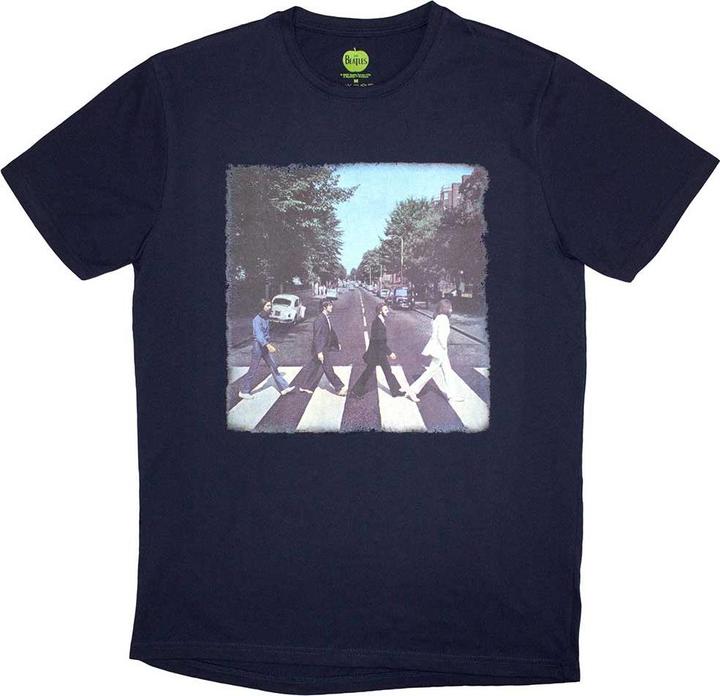 Immagine prodotto The Beatles Vintage Abbey Road Maglietta Stampa posteriore Adulto Unisex (L)