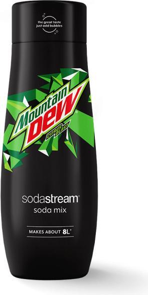 Actual product image SodaStream Mountain Dew Carbonating syrup (1 x 44 cl)