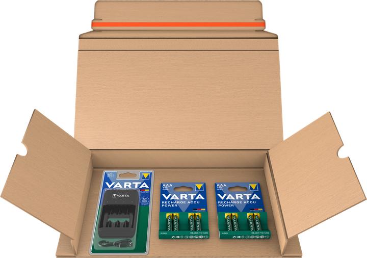 Produktbild Varta Akku Power Set - Charger + 2x4 AAA 800mAh (4 Stk., AAA, 800 mAh, Ladegerät inkl. Akku)